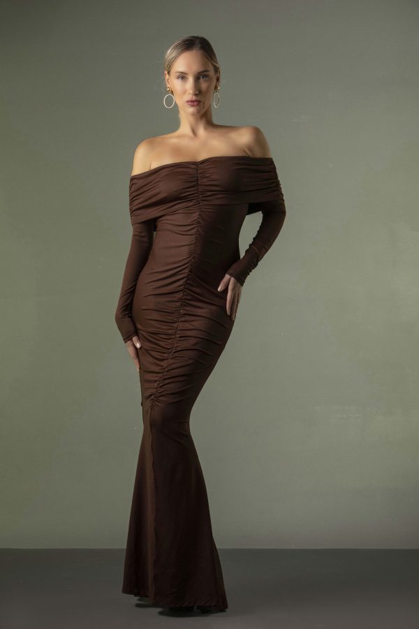 Model:Long Stretch Dress Art-S25-9826