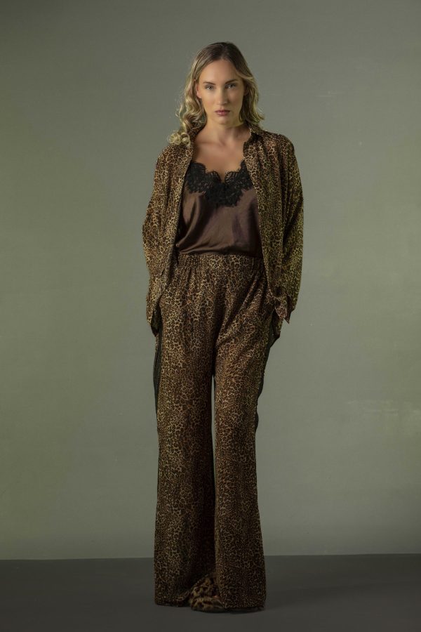 Model:Animal Print Set-Shirt & Pants Art-S26-9726