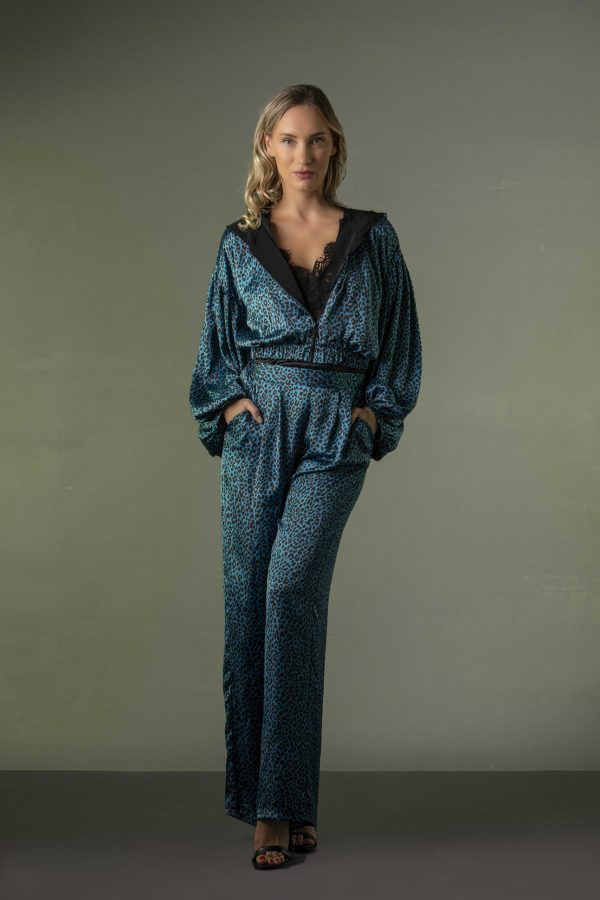 Model:Animal Print Set-Jacket & Pants Art-S26-9026